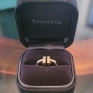 Tiffany & Co. Gold and Silver Ring